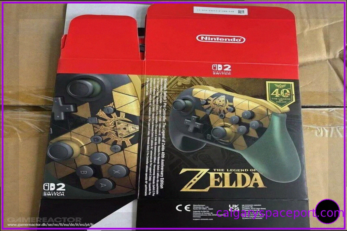Nintendo Switch 2 "The Legend of Zelda" Edition & Pro Controller Leaked